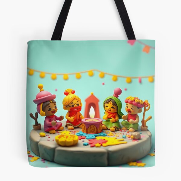 Item preview, Holi Diya Celebration Sticker designed and sold by Teewave-Ashish.