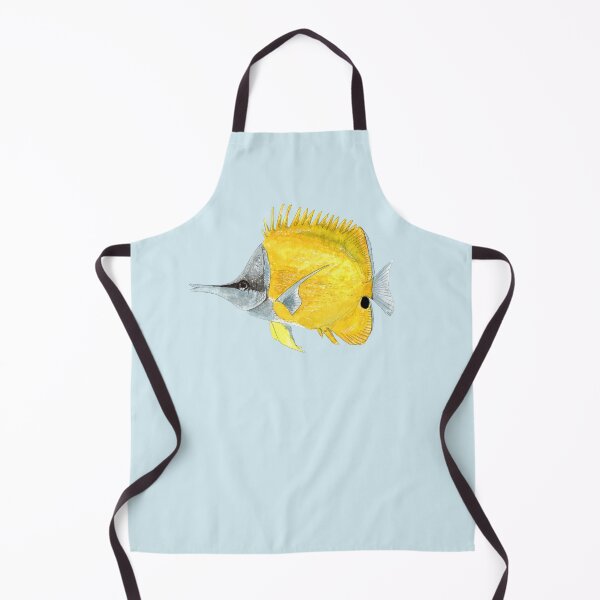 Item preview, YELLOW LONGNOSE BUTTERFLYFISH-Forcipiger flavissimus designed and sold by BEATRIZ ABAITUA.