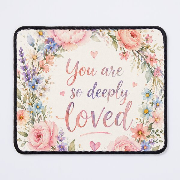 Item preview, You Are So Deeply Loved Floral Wreath | Mothers Day or Valentines designed and sold by inspired-works.