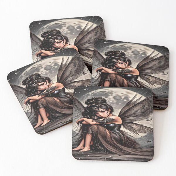 Item preview, Shadow Grace: The Midnight Moon Fairy designed and sold by Designs by kp .