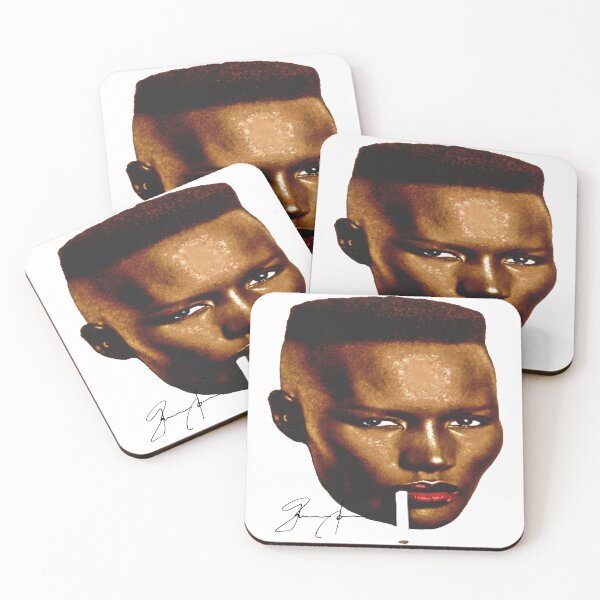 Item preview, Grace Jones face vintage designed and sold by GALILOPARK.