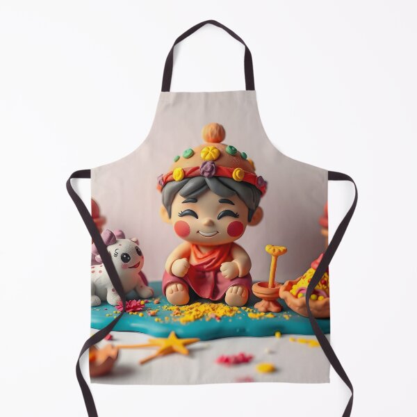 Item preview, Holi Child with Calf Sticker designed and sold by Teewave-Ashish.