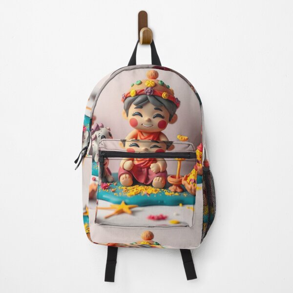 Item preview, Holi Child with Calf Sticker designed and sold by Teewave-Ashish.
