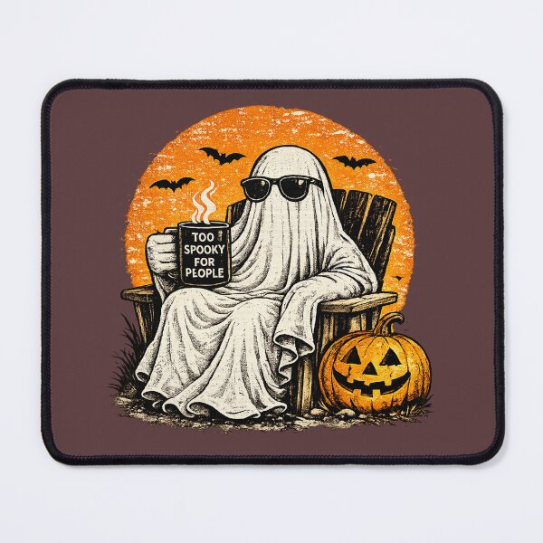 Item preview, Too Spooky For People Ghost Shirt designed and sold by xxLittleCakesxx.
