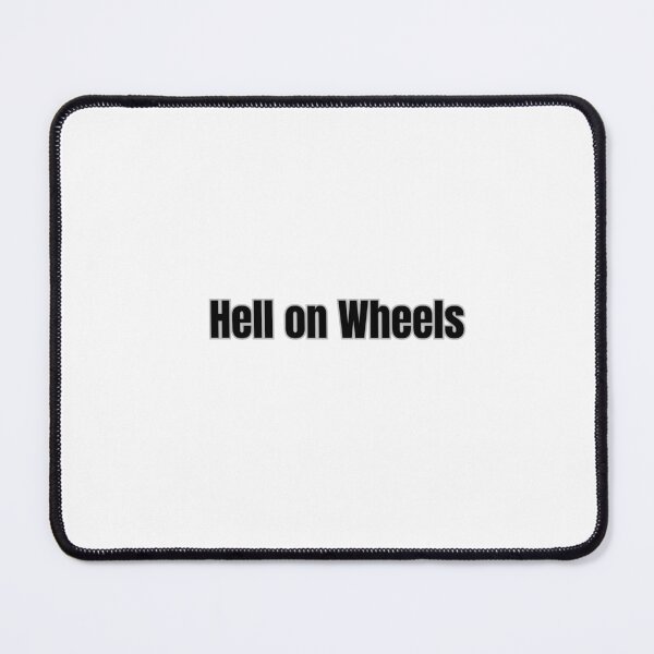Item preview, Hell On Wheels - Aggressive Racing Typography designed and sold by BoldTypeGoods.