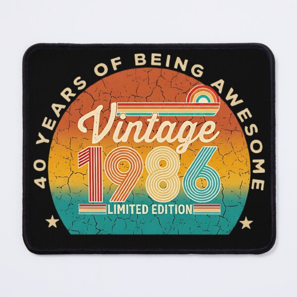 Item preview, Vintage 1986 Limited Edition 40-Year-Old 40th Birthday T-Shirt designed and sold by good-waves.