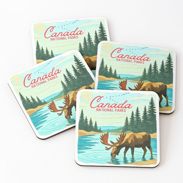 Item preview, Canada’s National Parks Graphic Design designed and sold by WolfBirdDesigns.