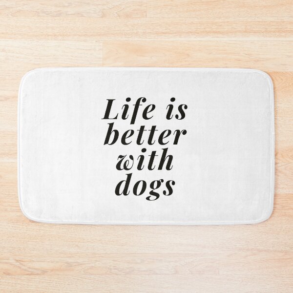 Item preview, Life is better with dogs designed and sold by PakoArtStudio.