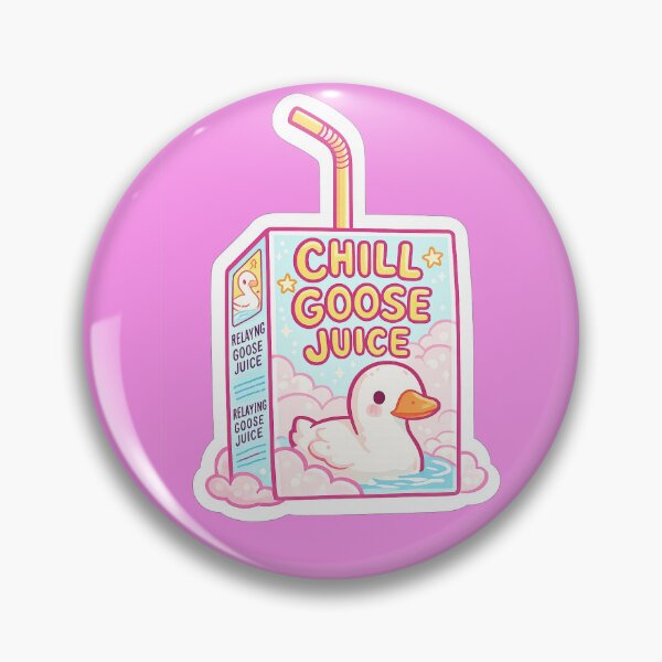 Item preview, CHILL GOOSE JUICE - STICKER designed and sold by CROFTARTS.