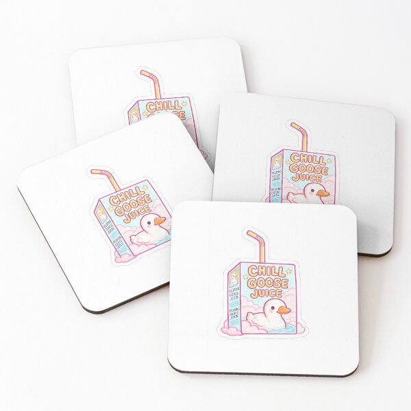 Item preview, CHILL GOOSE JUICE - STICKER designed and sold by CROFTARTS.
