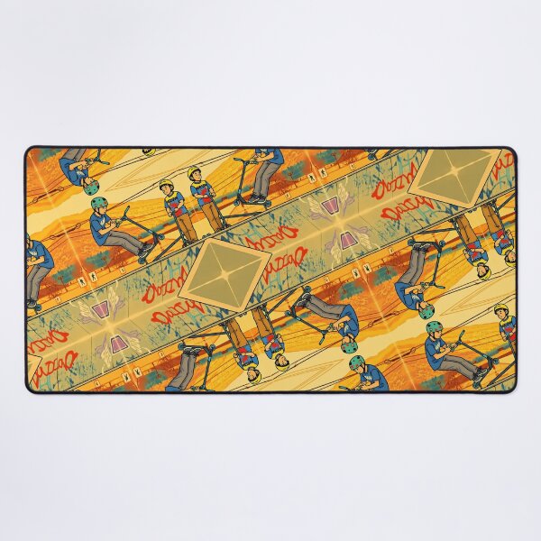 Item preview, Scootering At The Park - Stunt Scooter Riders designed and sold by NaturePrints.
