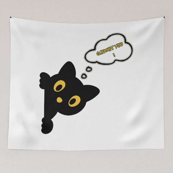 Item preview, Cat Got You – Cute Paw Thought Bubble Design designed and sold by Pixel & Print.
