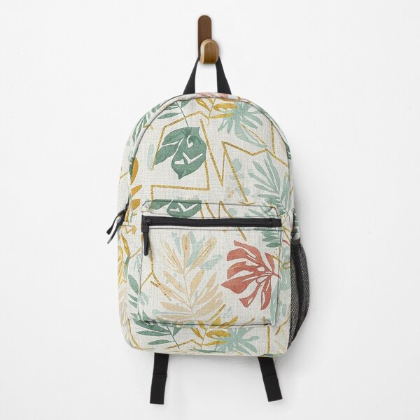 Item preview, Botanical Pattern 80s style, Natural Plants, Leaves designed and sold by fadedrosedesign.