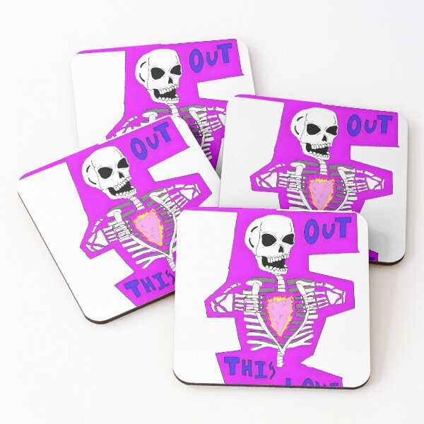 Item preview, Burning Ribcage Skeleton Love Graphic designed and sold by tsunoi.