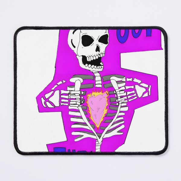 Item preview, Burning Ribcage Skeleton Love Graphic designed and sold by tsunoi.