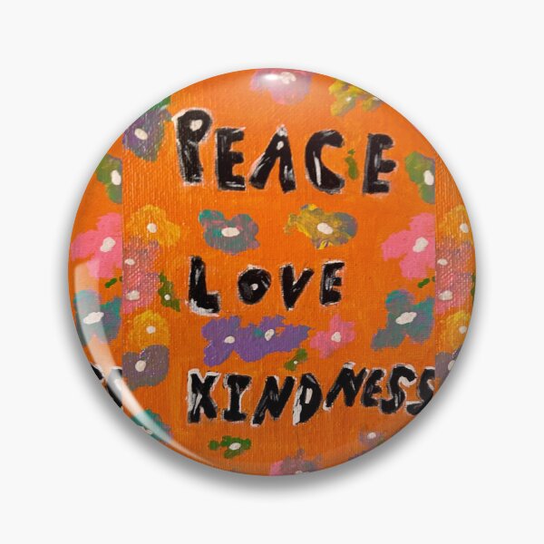 Item preview, Peace Love Kindness Positive Painting  designed and sold by Colorsoflove613.