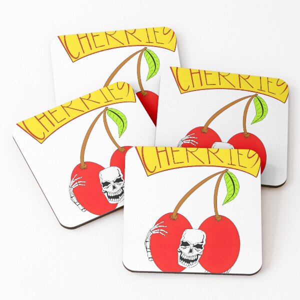 Item preview, Sweet but Deadly Skull Cherries Art designed and sold by tsunoi.