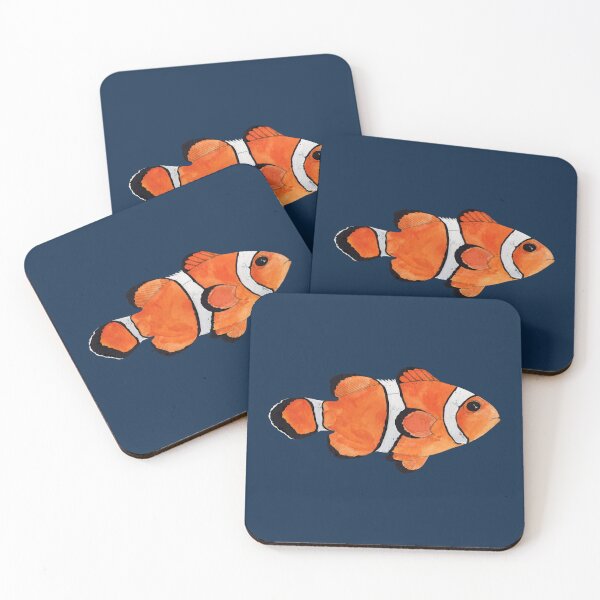 Item preview, OCELLARIS CLOWNFISH-Amphiprion ocellaris designed and sold by BEATRIZ ABAITUA.