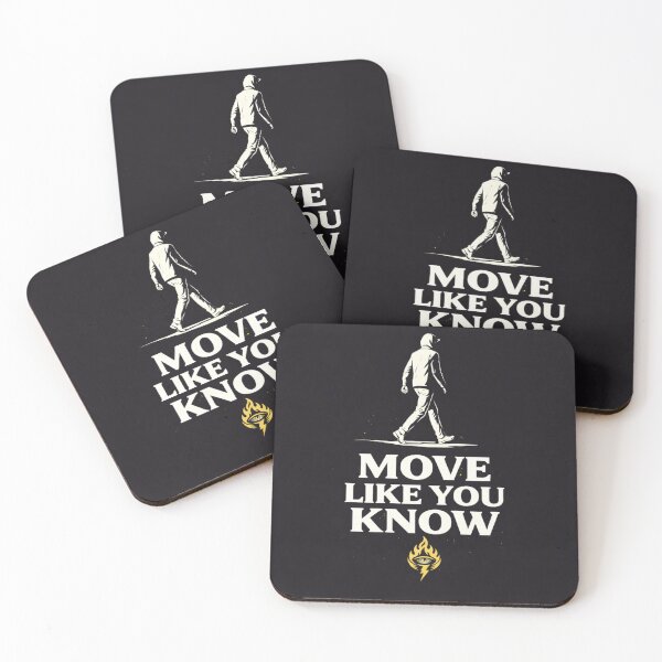 Item preview, Inspirational Quote: Move Like You Know designed and sold by BlazEnBravado.