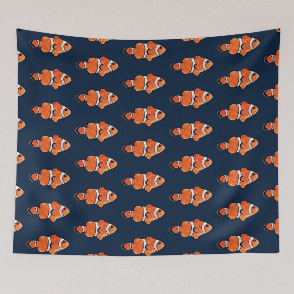 Item preview, OCELLARIS CLOWNFISH-Amphiprion ocellaris designed and sold by BEATRIZ ABAITUA.
