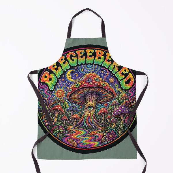Item preview, Beegeebered: Trippy Mushroom Mind Melt designed and sold by EvulAtheng Designs.