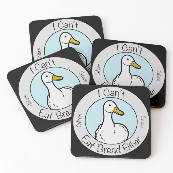 Item preview, ”I can’t eat bread either” Celiac’s Disease Duck designed and sold by Vileprint.