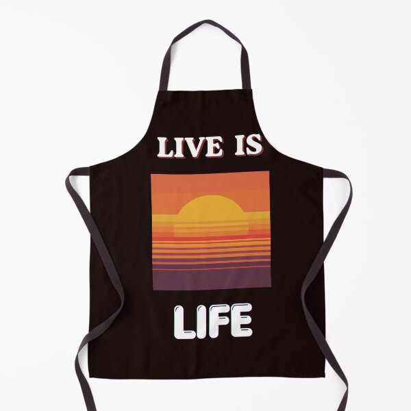 Item preview, Live Is Life – Positive Motivational Quote Lifestyle designed and sold by NapoliApparel.