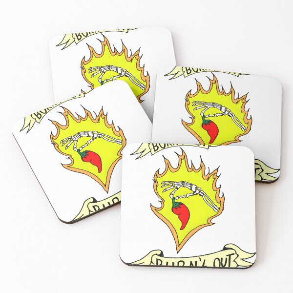 Item preview, Spicy Skeleton Chili Pepper Tattoo Design designed and sold by tsunoi.