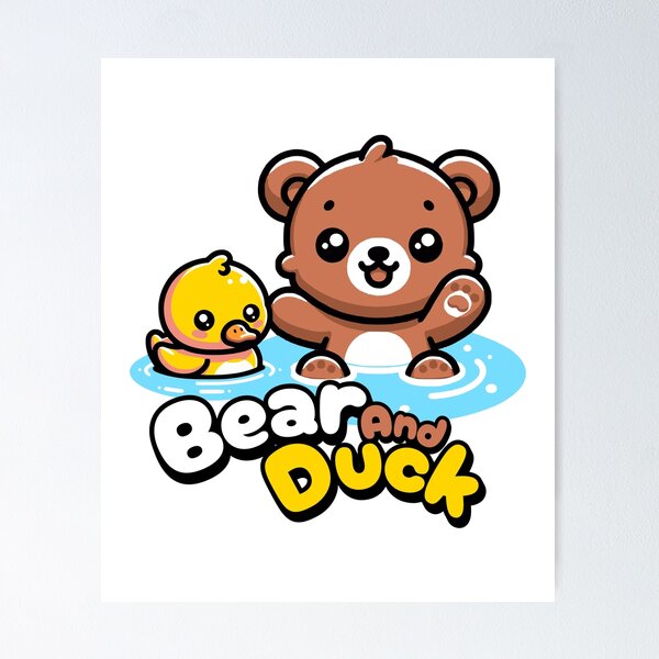 Item preview, Biz Graphic Design shirt Bear and Duck designed and sold by bizmedia.