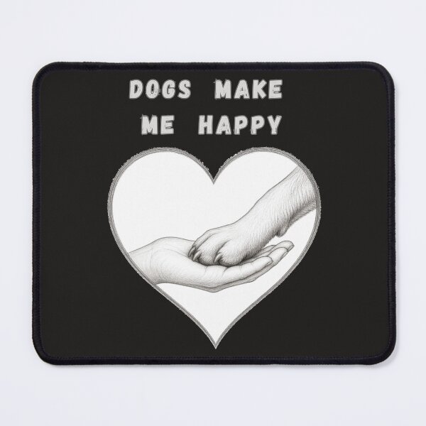 Item preview, Dogs make me happy designed and sold by Julitasells.
