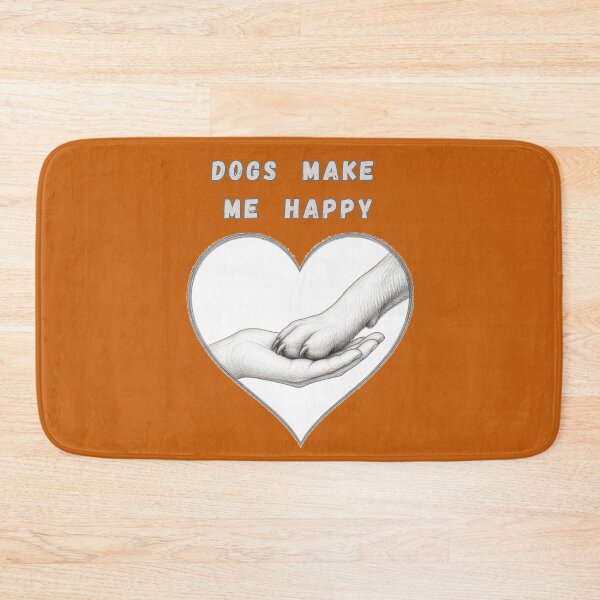 Item preview, Dogs make me happy designed and sold by Julitasells.
