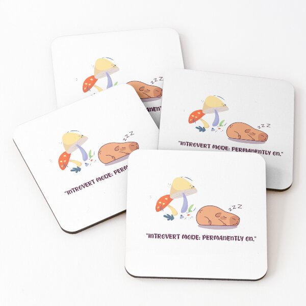 Item preview, Capybara Introvert – Introvert Mode Permanently On Cute Animal Design designed and sold by Dinaelsherkawy.
