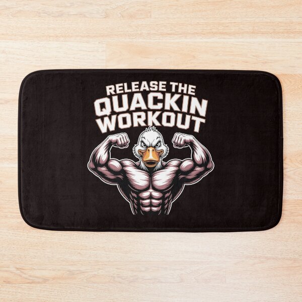 Item preview, Release The Quackin Workout – Funny Duck Lover Gym Humor designed and sold by Redgiant87x.