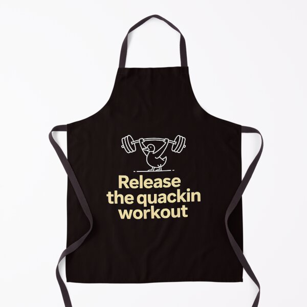 Item preview, Release The Quackin Workout – Funny Fitness Apparel Duck Pun Humor designed and sold by Redgiant87x.