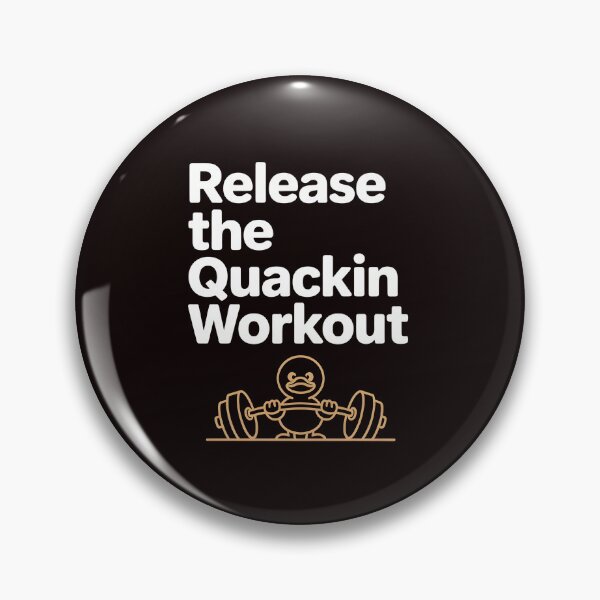 Item preview, Release The Quackin Workout – Duck Lover Funny Workout Wear designed and sold by Redgiant87x.