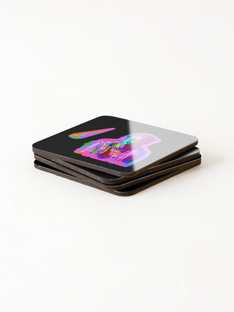 Thumbnail 4 of 5, Coasters (Set of 4), Perception designed and sold by oddityghosting.