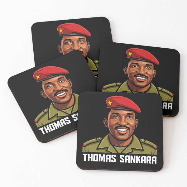 Item preview, Thomas Sankara Burkina Faso Revolutionary Sticker Pan African Black history art designed and sold by Youngkev-arts.