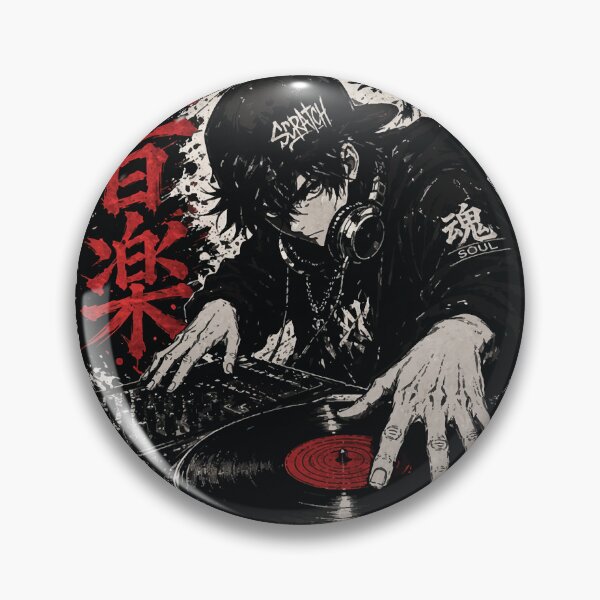 Item preview, Turntablism Manga DJ – “Music Is a Language” Streetwear Graphic Tee designed and sold by EvulAtheng Designs.