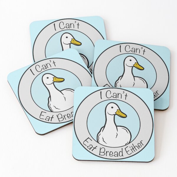 Item preview, ”I can’t eat bread either” Celiac’s Disease Duck designed and sold by Vileprint.