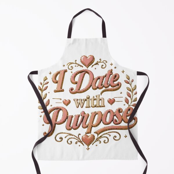 Item preview, I Date With Purpose Relationship Quote designed and sold by JagrDesigns.