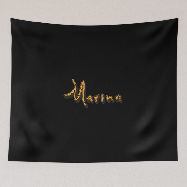 Item preview, Marina Personalized Name - Cool & Funny Custom Gift for Women and Girls designed and sold by Oussinc.
