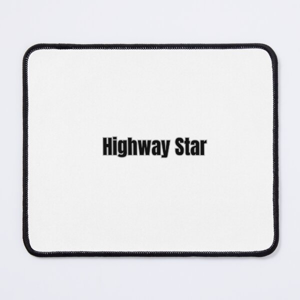 Item preview, Highway Star - Retro Japanese Inspired Car Quote designed and sold by BoldTypeGoods.
