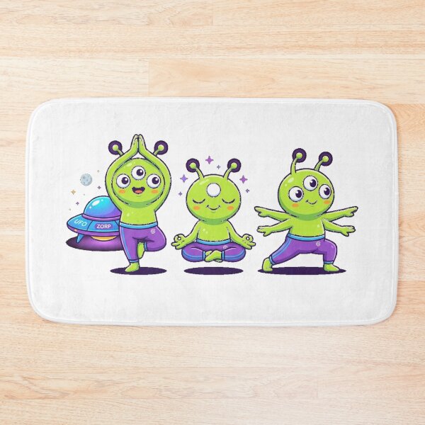 Item preview, Alien Yoga - Intergalactic Inner Peace designed and sold by Pixels By D.