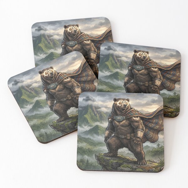 Item preview, The Spectacled Bear Guardian designed and sold by Perú Heroico.