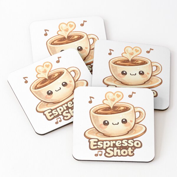 Item preview, Espresso Shot Kawaii Coffee Cup | Carpenter Inspired Art designed and sold by Greemo03.