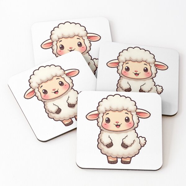 Item preview, Cute Sheep Kawaii designed and sold by MKDSN.