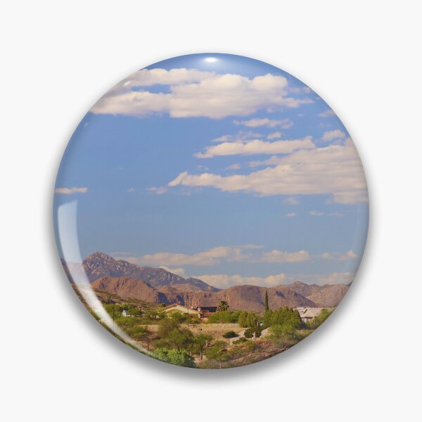 Item preview, Desert Town Under Blue Cloudy Sky designed and sold by Phakade's Photos.