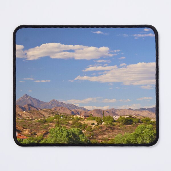 Item preview, Desert Town Under Blue Cloudy Sky designed and sold by Phakade's Photos.