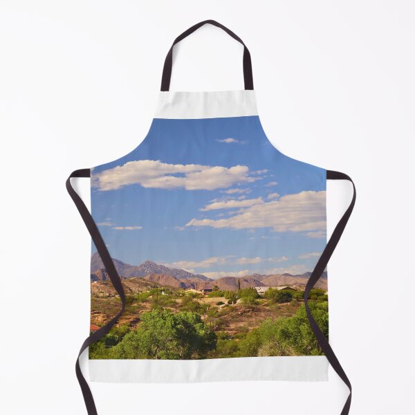 Item preview, Desert Town Under Blue Cloudy Sky designed and sold by Phakade's Photos.