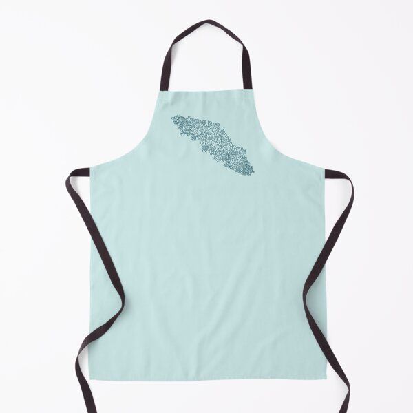 Item preview, Vancouver Island Cities - 2026 Version Turquoise designed and sold by Wild Coast Creative.